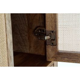 DKD Home Decor Aparador Natural Mango Ratan 120 x 40 x 80 cm