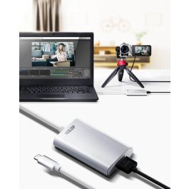 Aten CAMLIVE Capturadora de Video HDMI a USB-C UVC para Laptops USB 3.1, Compatible con Thunderbolt 3, Soporta 1080p/60fps