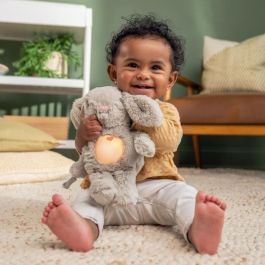 Luz de noche para bebé INGENUITY, conejito de peluche, Sylvie de peluche, responde al llanto del bebé, musical, luminosa, con ruido blanco y clip para chupete Luz de noche para bebé INGENUITY, conejito de peluche, Sylvie de peluche, responde al llanto del bebé, musical, luminosa, con ruido blanco y clip para chupete