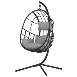 Outfit Sillón Colgante Con Cojín Jerry 128x128 cm; h.190 cm Precio: 321.86. SKU: B1FPC2YTWK