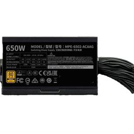Cooler Master MPE-6502-ACAAG-3BEU Fuente Alimentación MWE Gold 650 V3 650W ATX 3.1 80 Plus Gold No Modular Silenciosa Precio: 85.88999991. SKU: B18ZV5XG4A