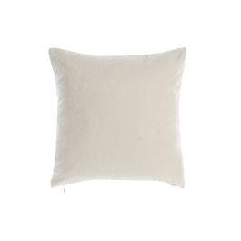 DKD Home Decor Cojin Oriental Flores Azul Verde Polyester con Cremallera 45x45x10 cm (2 Unidades)