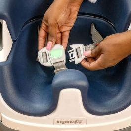 Ingenuity ING0074441167278 Silla elevadora 2 en 1 con bandeja portaobjetos integrada, cielo nocturno, a partir de 6 meses