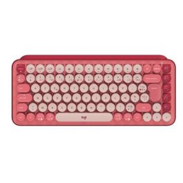 Teclado inalámbrico mecánico Logitech POP Keys con teclas Emoji personalizables, Bluetooth o USB, diseño compacto duradero - rosa Precio: 114.58999959. SKU: S7160195