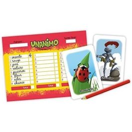 Asmodee Unanimo Juego de Mesa - Divertido juego de palabras para toda la familia