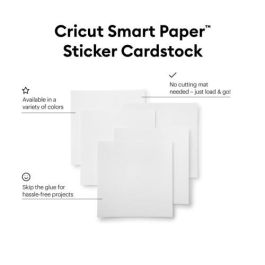 Cricut Smart Paper Bloc de hojas de papel para bellas artes 10 hojas Cricut Smart Paper Bloc de hojas de papel para bellas artes 10 hojas