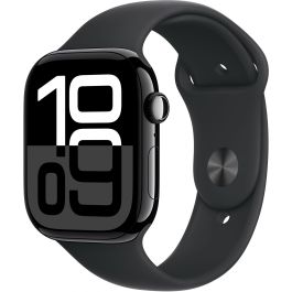 Apple Watch Series 10 GPS + Cellular 46mm Jet Black Aluminium Case with Black Sport Band M/L Precio: 710.89000037. SKU: B1DQBSZW8A