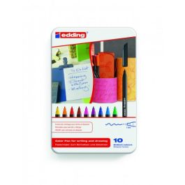 Edding Rotulador 1200 Punta Fina Colores Surtidos Estuche Metálico 10 Unidades Precio: 7.49999987. SKU: B1BCG2APPF
