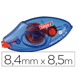 Tesa Rodillo Adhesivo Permanente 8,40 mm X 8,50M Carcasa Plástico Reciclado - Pegado Limpio, Rápido y Fuerte para Papel, Cartón y Fotos Precio: 2.6899994. SKU: B1CTS5MM26
