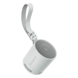 Sony Altavoz Portable Bluetooth SRS-XB100/ 2.0/ Gris Claro. Sonido potente y nítido, resistente al agua IP67, hasta 16h de batería.