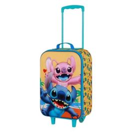 Karactermania Maleta Trolley Soft 3D Lilo y Stitch Ocean 33 x17 x52 cm