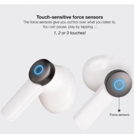 Auriculares Bluetooth TooQ Bender TQBWH-0031W con estuche de carga/ Autonomía 4h/ Blancos Auriculares Bluetooth TooQ Bender TQBWH-0031W con estuche de carga/ Autonomía 4h/ Blancos