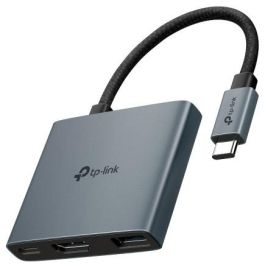TP-Link UH6120C Hub USB-C 3 Puertos: 1x HDMI 4K, 1x USB-A 3.2, 1x USB-C 100W PD. 5 Gbps. Win/Mac/Linux/Android Precio: 34.50000037. SKU: B1EPDJ757G