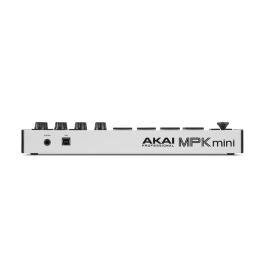 AKAIPRO Mpk Mini Mk3 Controlador MIDI con 25 Teclas Sensibles, Pads MPC, Arpegiador y Pantalla OLED