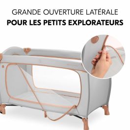 Hauck HAU1731647229433 Cuna de Viaje Sleep N Play Go Plus 60x120 cm Plegable con Ruedas desde el Nacimiento, Corcho Polvoriento
