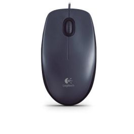 Logitech M100 Ratón USB Tipo-A Negro