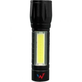 Wonder WT1001S Linterna LED Mini Recargable 100 Lúmenes, 2 en 1 con Luz COB Lateral, IP44, Zoom, 3 Modos, 500 mAh Precio: 10.50000006. SKU: B1BY5WT7DC