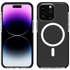 Funda para Móvil Muvit for Change iPhone 15 Pro Clear Magnética