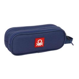 Portatodo Doble Benetton Flag Azul marino 21 x 8 x 6 cm