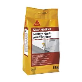 Sika Mortero monocomponente de fraguado rápido gris 5 kg Sika Mortero monocomponente de fraguado rápido gris 5 kg