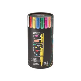 Rotulador Liderpapel Acrylic Base Agua Todo Tipo De Superficie Punta Fina 0,7 mm Caja De 8 Unidades Colores Rotulador Liderpapel Acrylic Base Agua Todo Tipo De Superficie Punta Fina 0,7 mm Caja De 8 Unidades Colores