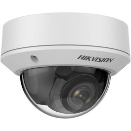 Hikvision Cámara IP Minidomo 4MP 2.8-12mm Antivandálico IR30 DWDR H.265+ IK10 IP67 Audio Alarma