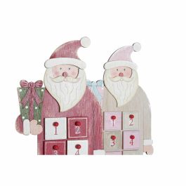 Calendario Adviento Navidad Tradicional DKD Home Decor Rojo Blanco 7 x 64 x 14 cm (2 Unidades) Calendario Adviento Navidad Tradicional DKD Home Decor Rojo Blanco 7 x 64 x 14 cm (2 Unidades)