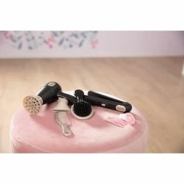 Smoby Conjunto de Cabello de Belleza para Niñas con Accesorios, Peine, Cepillo y Gomas