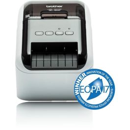 Brother Impresora Térmica De Etiquetas Ql800 - Tecnología Térmica Directa, Impresión Negro y Rojo, Hasta 93 Etiquetas/Min