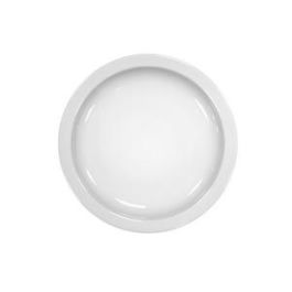 COSTA VERDE Plato llano Turismo, vajilla de 23 cm de diámetro, diseño de ala estrecha, blanco, no apto lavavajillas ni microondas (Set de 6) Precio: 4.49999968. SKU: B12CYNCRPV