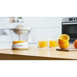 BOSCH - Exprimidor de cítricos - 25 W - capacidad 0,8 L - depósito transparente - funcionamiento a presión BOSCH - Exprimidor de cítricos - 25 W - capacidad 0,8 L - depósito transparente - funcionamiento a presión