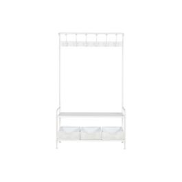 Recibidor con Cajones Home ESPRIT Blanco Metal 110 x 36 x 186 cm