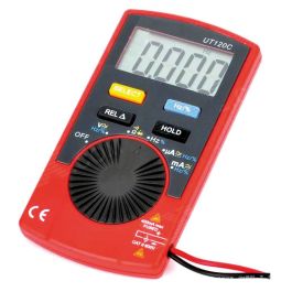 Ratio UT-120C Multímetro Digital Silver Auto Rango Extra Delgado de Bolsillo, 600V / 40MΩ, Display LCD 48x22mm, Prueba Continuidad y Diodos Precio: 44.68999964. SKU: B1JZNR58CT