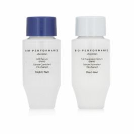 Shiseido BIO-PERFORMANCE SKIN FILLER serum refill Tratamiento Facial Antiarrugas y Antiedad, 2 x 30 ml