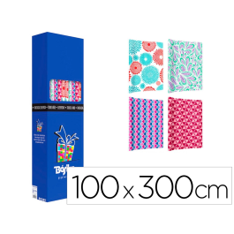 Basika Papel de Regalo Todo Año Rollo Ancho 1 m Longitud 3 m Modelos Surtidos Gramaje 50 gr Precio: 50.79000047. SKU: B1G4KNWYB7
