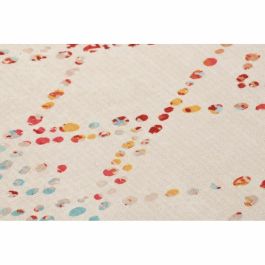 DKD Home Decor Alfombra Urban de Poliéster, Rombos, Multicolor, 240x60 cm, 600 gsm DKD Home Decor Alfombra Urban de Poliéster, Rombos, Multicolor, 240x60 cm, 600 gsm