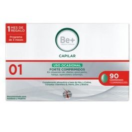 Be+ Capilar Anticaida Ocasional Forte 90Comp Precio: 52.5000003. SKU: B1DLD25V2D