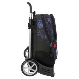 Safta Mod. 665 Mochila Con Carro Evolution Spider-Man Attack 440x320x160 mm