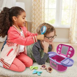 V-Tech 80-581822 Kidisecrets Mi Maletín Secreto de Maquillaje con Espejo, Alarma y Minijuegos Educativos