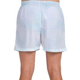 Pantalones Cortos Deportivos para Hombre Bullpadel Lleno 012 Blanco Pádel 43