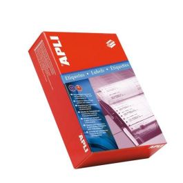 Etiquetas Adh.Impr.Continuo Apli Caja 500H Salida 3 Blancas 101,6X74,1 Mm 6.000 Uds.(00028) Precio: 211.652232. SKU: B18BVA29G9
