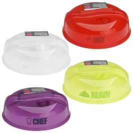 Cook Concept Tapa para Microondas, Diámetro 25.5 cm, Con Válvula de Escape de Aire