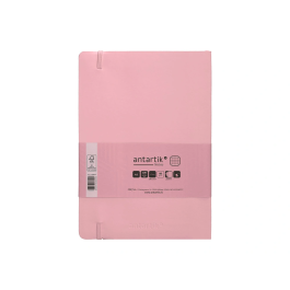 Antartik Cuaderno Antartik Notes Tapa Blanda A5 Hojas Cuadricula Rosa Pastel 80 Hojas 80 Gr FSC
