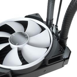 Fractal Design Celsius+ S28 Prisma, Sistema de Refrigeración Líquida All-in-One para CPU, RGB, Negro/Blanco