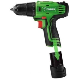 TALADRO ATORNILLADOR CASALS VBLI12 - 0-750RPM - REVERSIBLE - PORTABROCAS AUTOMÁTICO 10MM - BATERÍA LITIO 12V/1.3AH TALADRO ATORNILLADOR CASALS VBLI12 - 0-750RPM - REVERSIBLE - PORTABROCAS AUTOMÁTICO 10MM - BATERÍA LITIO 12V/1.3AH