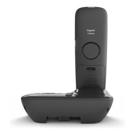 Gigaset E720A Teléfono Inalámbrico Negro DECT/Analógico con Contestador y Pantalla de 2.2"