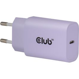 Club3D CAC-3025 Lifestyle Cargador USB-C 30W, 2 unidades, lila