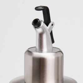 Inde Aceitera de Acero Inoxidable 550 ml con Tapón Quttin - Modelo 48, Medidas: 7 x 7 x 15 cm, Peso: 180 g (12 Unidades)