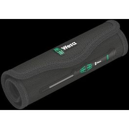 Wera 05136480001 Rolltasche para 25 destornilladores Kraftform Micro, bolsa de herramientas vacía, negra