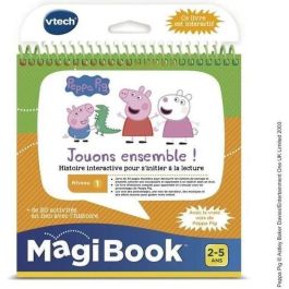 VTech Libro Interactivo Magibook Peppa Pig, Juguemos Juntos, Libro Educativo Nivel 1, de 2 a 5 años Precio: 27.89999971. SKU: B1799NLGDM